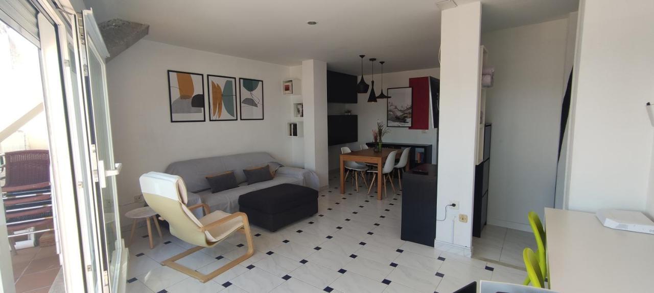 Appartamento Ático con amplia terraza y espectaculares vistas Sanxenxo Esterno foto