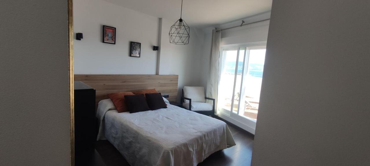 Appartamento Ático con amplia terraza y espectaculares vistas Sanxenxo Esterno foto