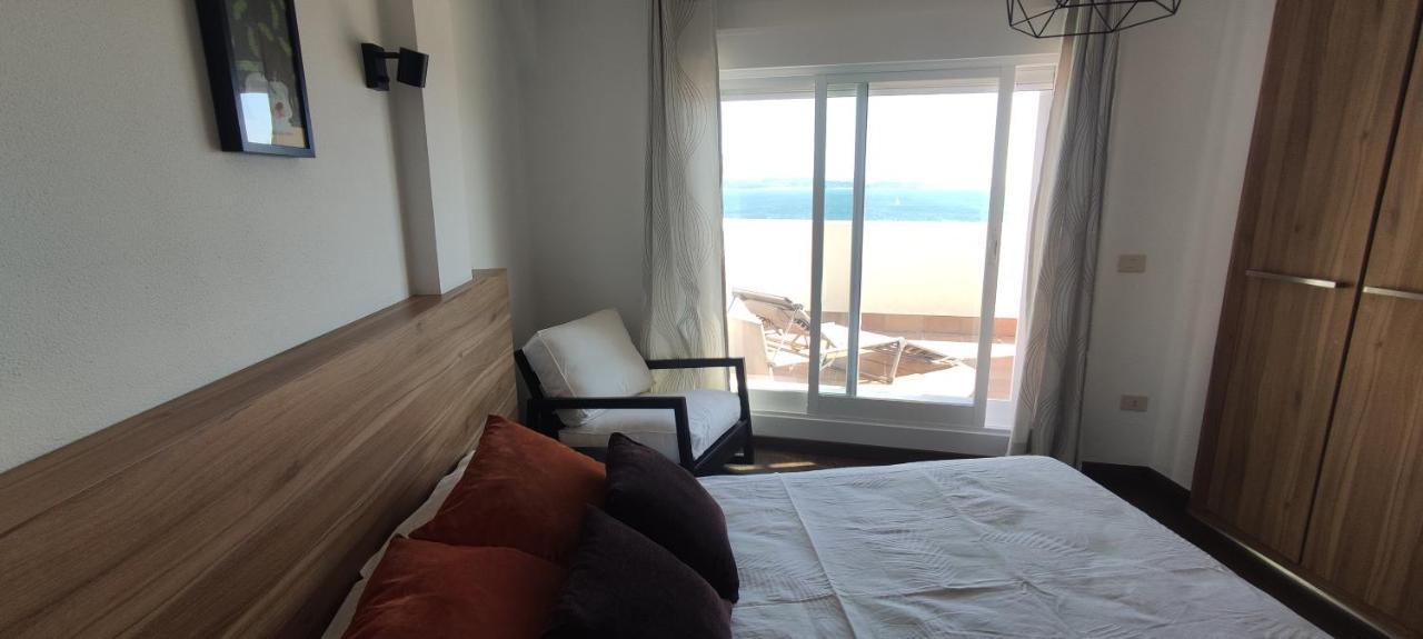 Appartamento Ático con amplia terraza y espectaculares vistas Sanxenxo Esterno foto